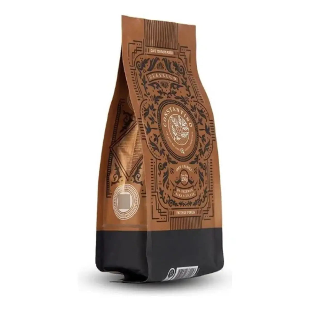 cafe molido 250g constantino empaque lado derecho