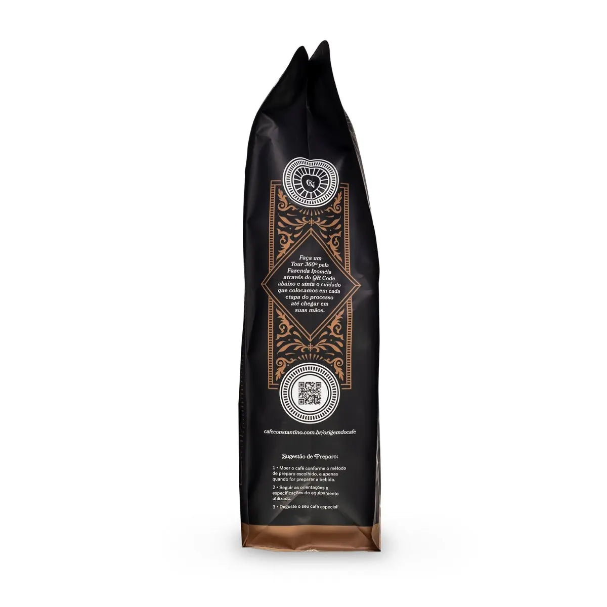 Lateral café Constantino 1 kg – café en grano entero arábica, tueste medio de Brasil