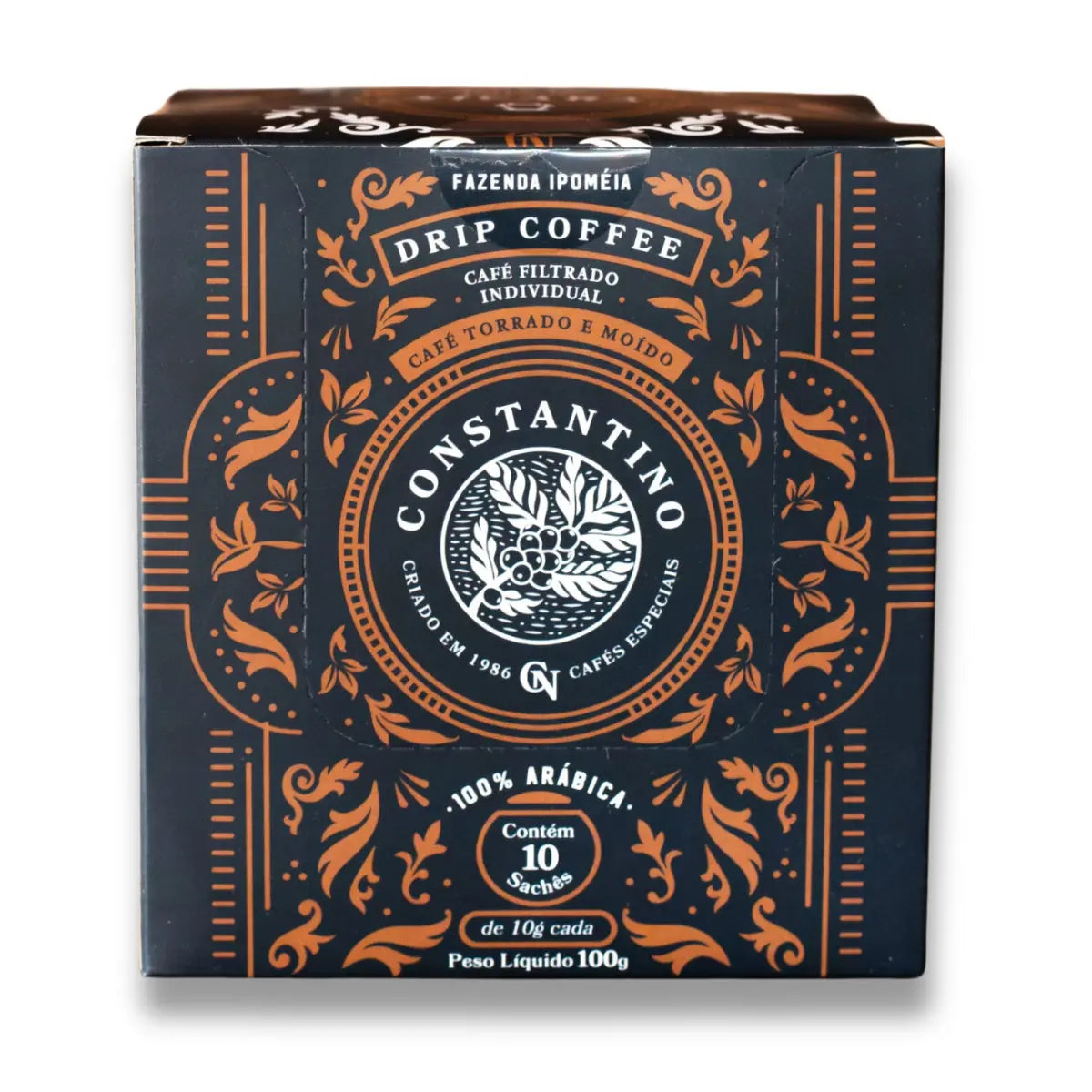 drip coffee constantino 10 unidades caja frente 2