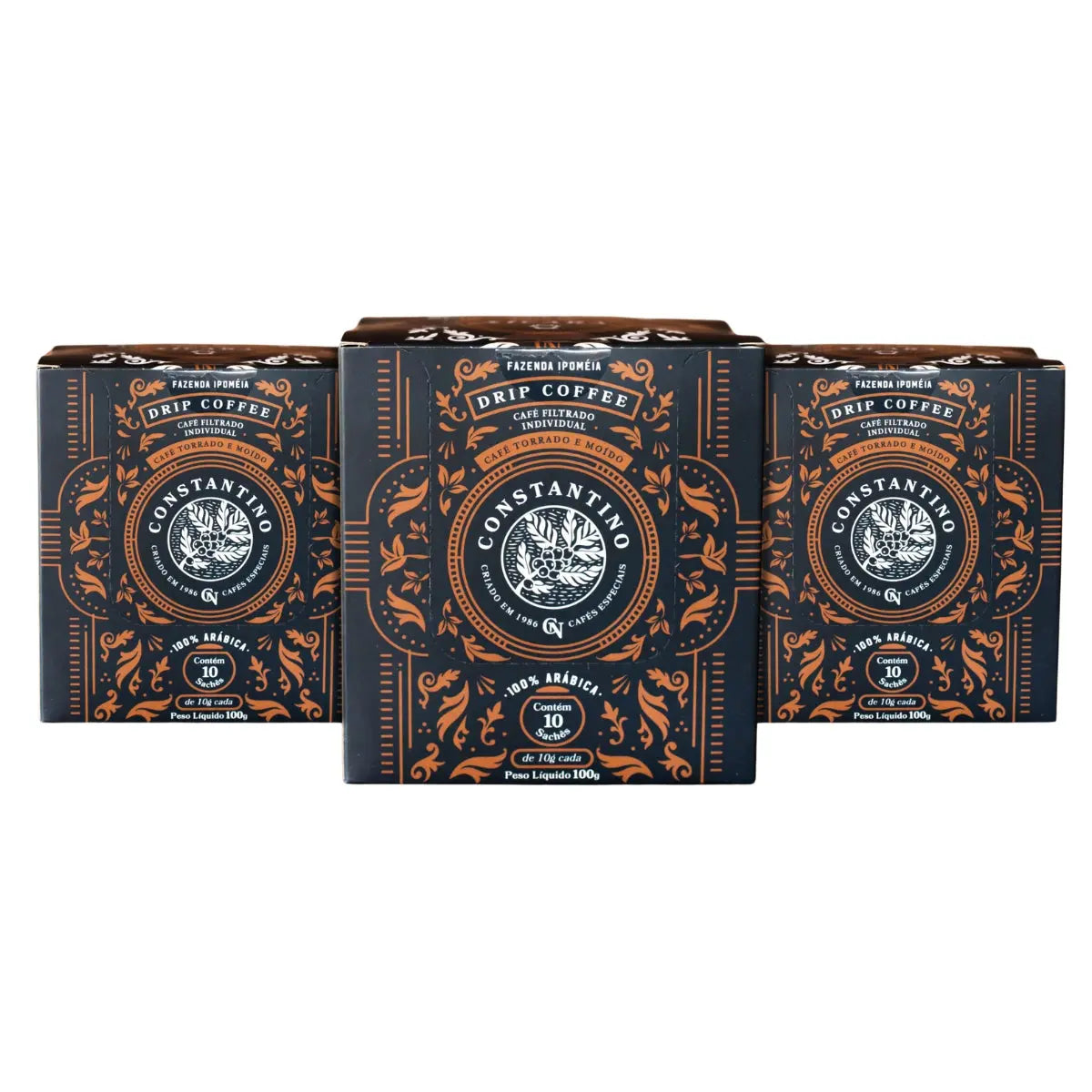 drip coffee constantino pack 3 cajas frente