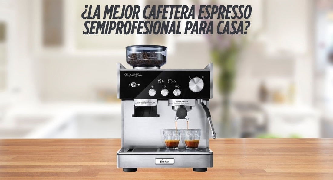 ¿La mejor cafetera espresso para casa? Review de la Oster Perfect Brew Máxima 2025?