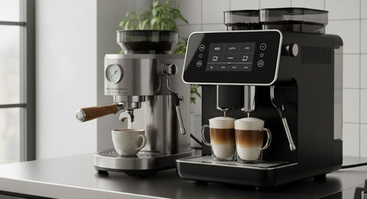 Cafetera manual vs superautomática