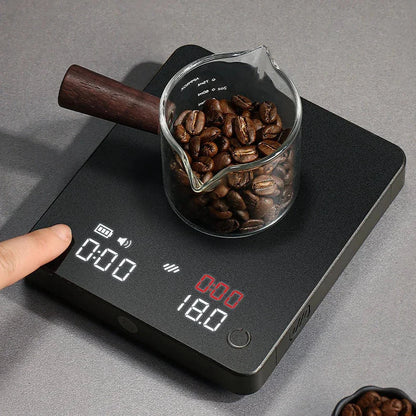 Balanza para Café Digital Mini ZeroHero - Pesa con Timer 2kg