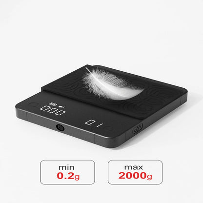 Balanza para Café Digital Mini ZeroHero - Pesa con Timer 2kg