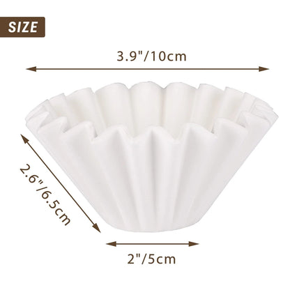 Filtros de Café ZeroHero Tipo Canasta – 2-4 Tazas (50 un)