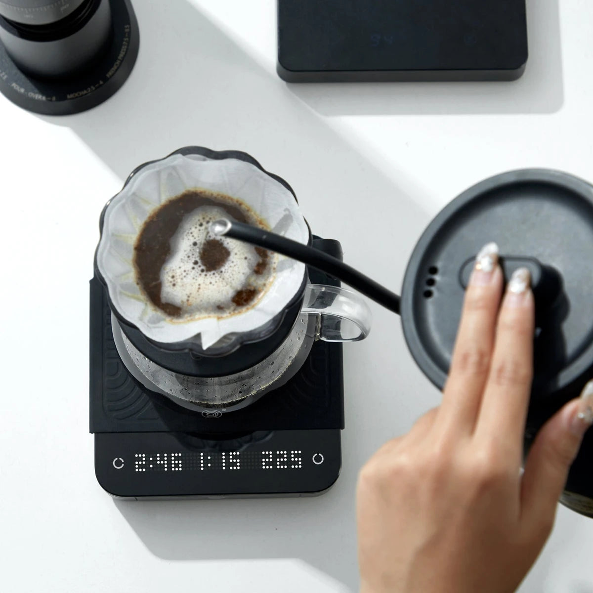 Balanza de Café ZeroHero Smart 3.0 Pesa con Timer 2kg