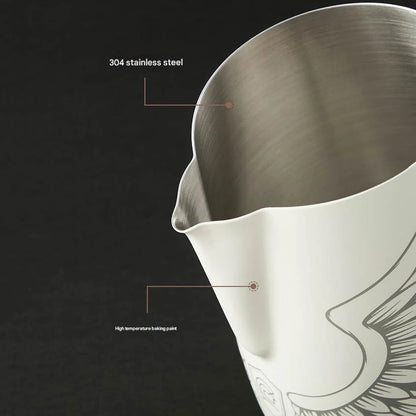 Jarro para Leche Racer 600 ml – Acero Inoxidable para Latte Art