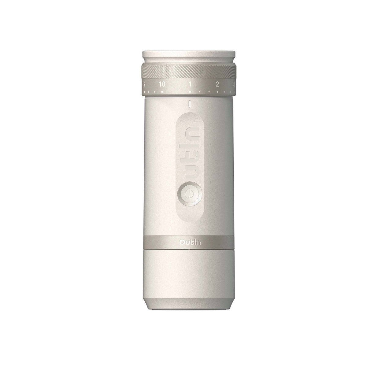 Molinillo Eléctrico de Café Portátil con Muelas de 38 mm - OutIn Fino Sandstone White