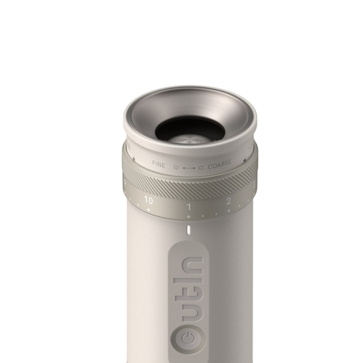 Molinillo Eléctrico de Café Portátil con Muelas de 38 mm - OutIn Fino Sandstone White