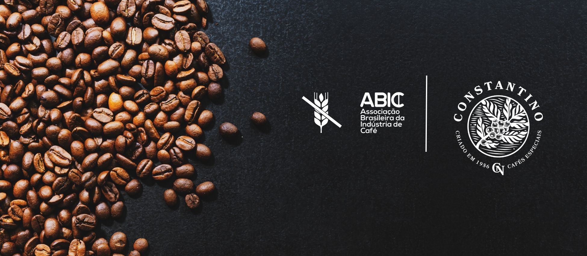Certificación de calidad ABIC del café Constantino - café de especialidad sin gluten y libre de contaminación cruzada.
