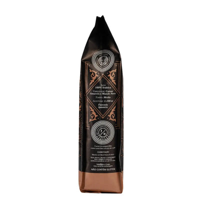 Bolsa vertical de café Constantino 500 g – café en grano arábica con notas de chocolate y frutos rojos