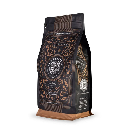 Café Constantino en grano 1 kg – 100% arábica de especialidad, origen Alta Mogiana Brasil