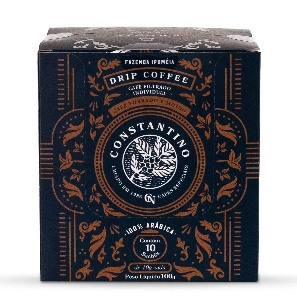 drip coffee constantino 10 unidades caja frente