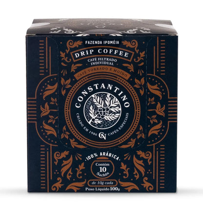 drip coffee constantino 10 unidades caja frente