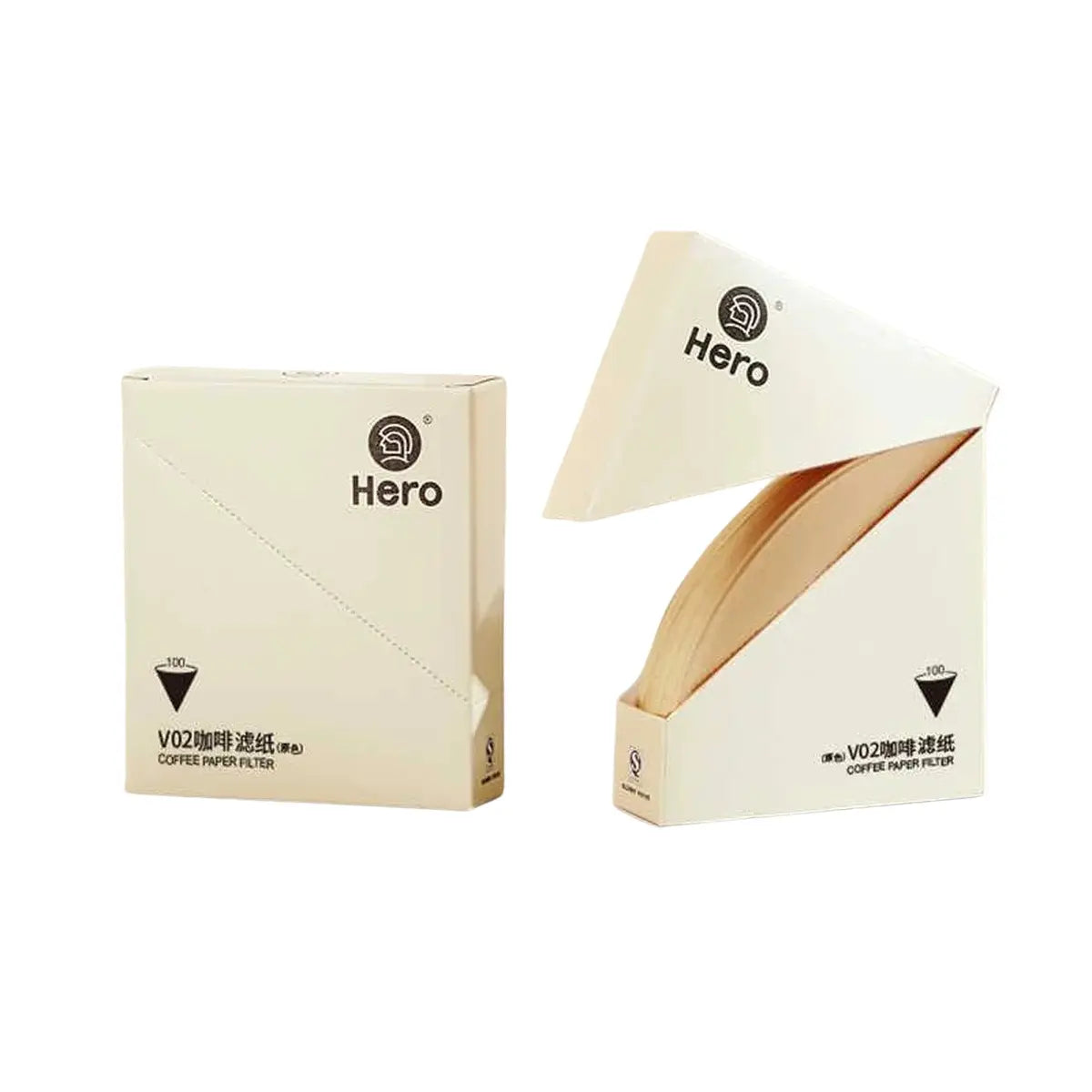 Filtros de Cafe V60 zeroHero Conicos 2-4 Tazas 50un